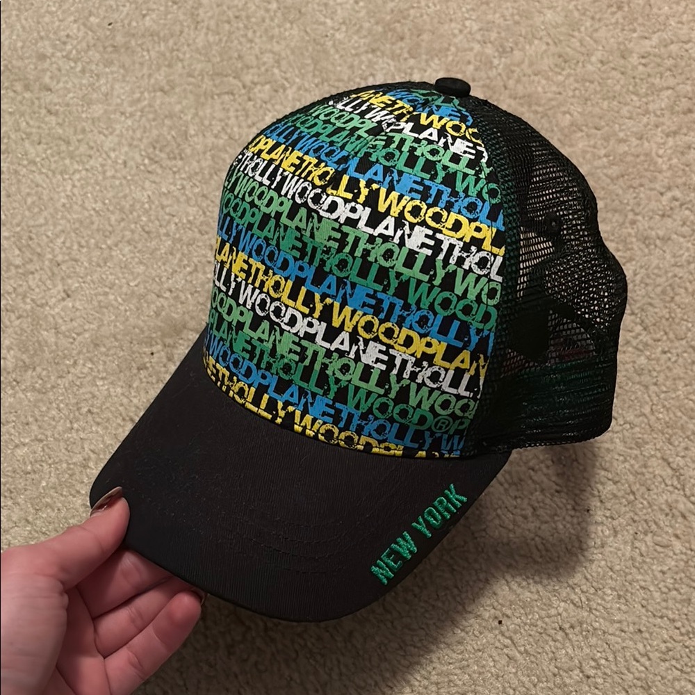Planet Hollywood New York Graphic Trucker Hat